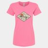 Women's Gold Soft Touch T-Shirt Thumbnail