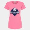 Women's Gold Soft Touch T-Shirt Thumbnail