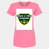 Women's Gold Soft Touch T-Shirt Thumbnail