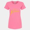Women's Gold Soft Touch T-Shirt Thumbnail