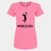 Women's Gold Soft Touch T-Shirt Thumbnail