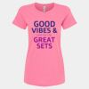 Women's Gold Soft Touch T-Shirt Thumbnail
