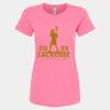 Women's Gold Soft Touch T-Shirt Thumbnail