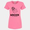 Women's Gold Soft Touch T-Shirt Thumbnail