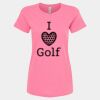 Women's Gold Soft Touch T-Shirt Thumbnail