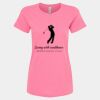 Women's Gold Soft Touch T-Shirt Thumbnail