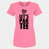 Women's Gold Soft Touch T-Shirt Thumbnail