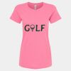 Women's Gold Soft Touch T-Shirt Thumbnail