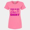 Women's Gold Soft Touch T-Shirt Thumbnail